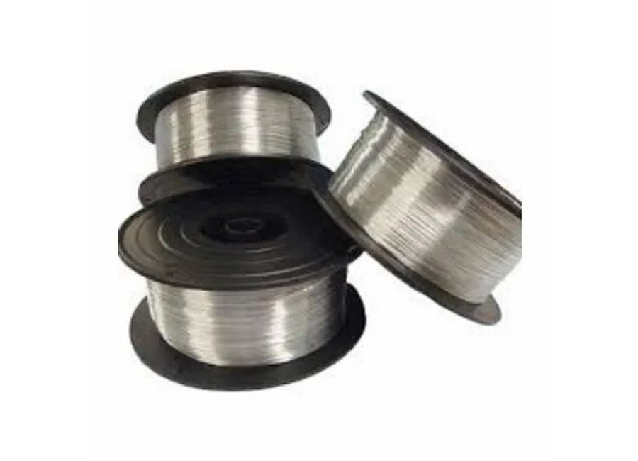 Hot dip stitching wire